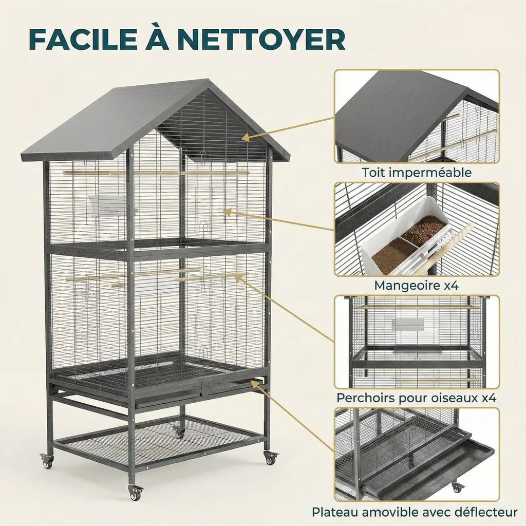 Cage Perroquet XXL