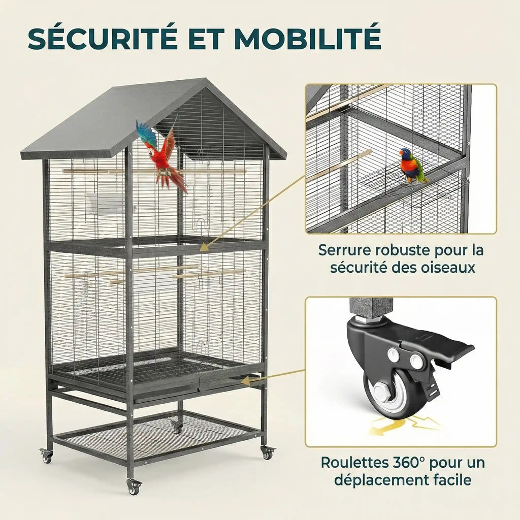 Cage Perroquet XXL